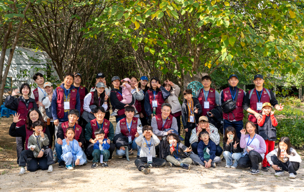 본그룹 임직원 봉사단-노을공원 숲가꾸기 봉사활동