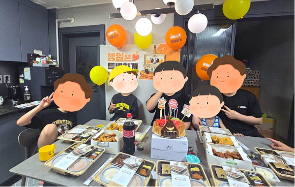 본도시락 생일은 특별하게, 861번째 생일을 축하했어요